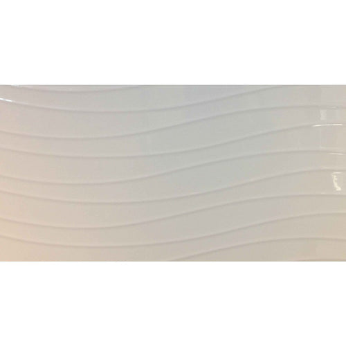 Beautiful White Sea Wave 12 x 24 Porcelain Tile